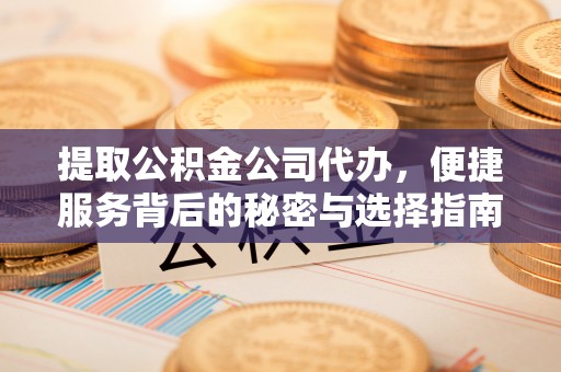 徐州提取公积金公司代办，便捷服务背后的秘密与选择指南