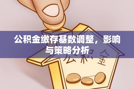 徐州公积金缴存基数调整，影响与策略分析
