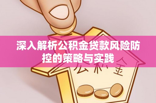 徐州深入解析公积金贷款风险防控的策略与实践