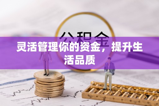 徐州灵活管理你的资金，提升生活品质