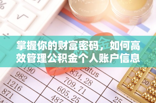 徐州掌握你的财富密码，如何高效管理公积金个人账户信息