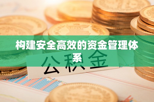 徐州构建安全高效的资金管理体系