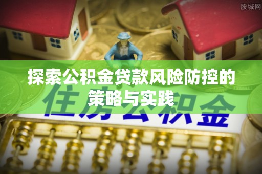 徐州探索公积金贷款风险防控的策略与实践