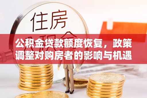 徐州公积金贷款额度恢复，政策调整对购房者的影响与机遇