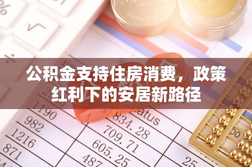 徐州公积金支持住房消费，政策红利下的安居新路径
