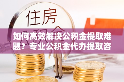 徐州如何高效解决公积金提取难题？专业公积金代办提取咨询服务来助力
