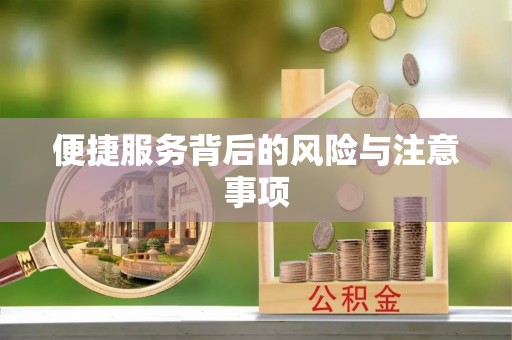 徐州便捷服务背后的风险与注意事项